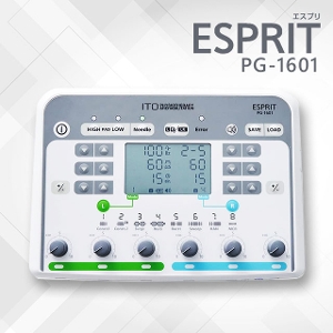 伊藤超短波 鍼電極低周波治療器 ESPRIT(エスプリ) PG-1601